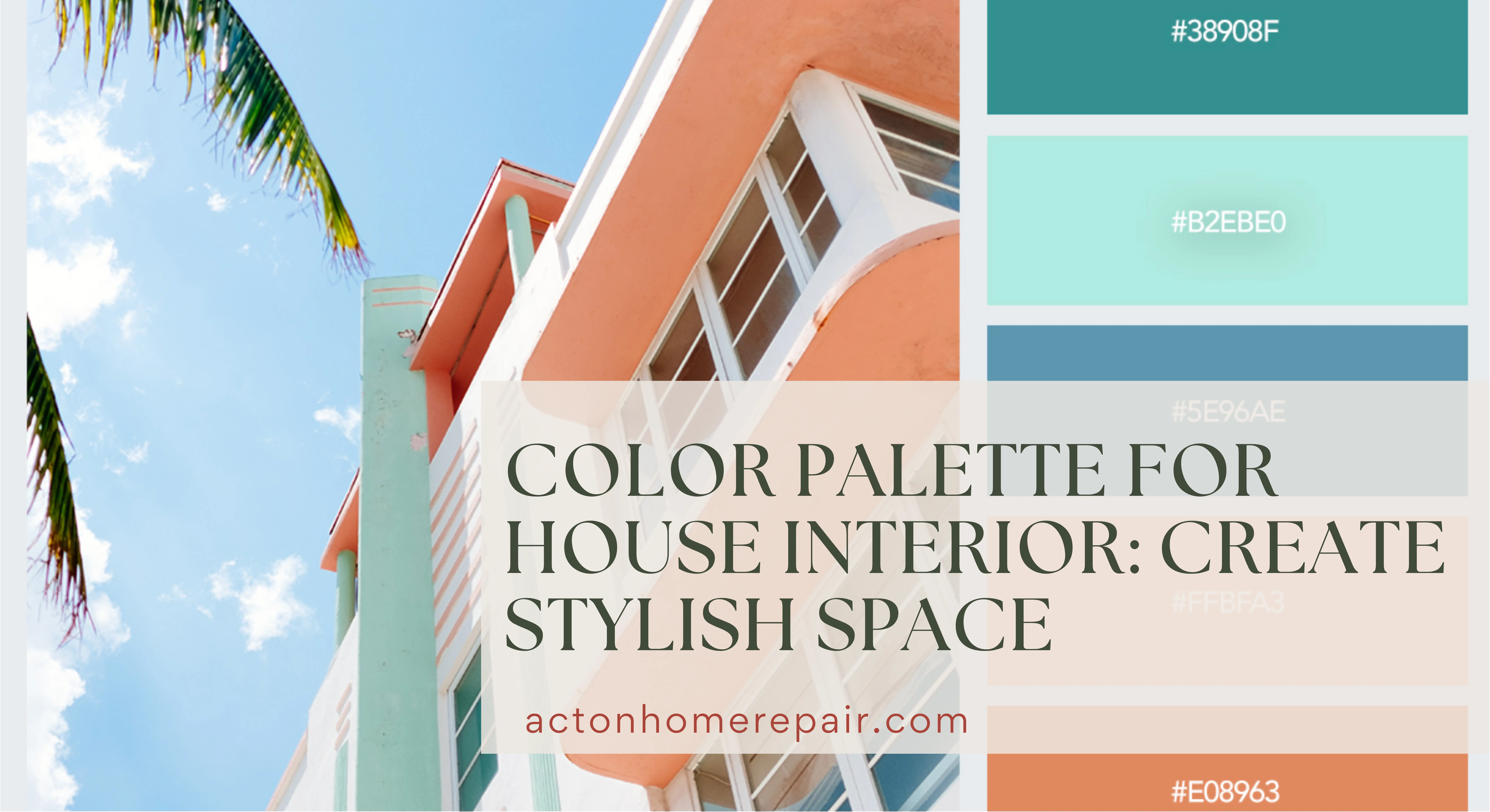 Color Palette for House Interior 