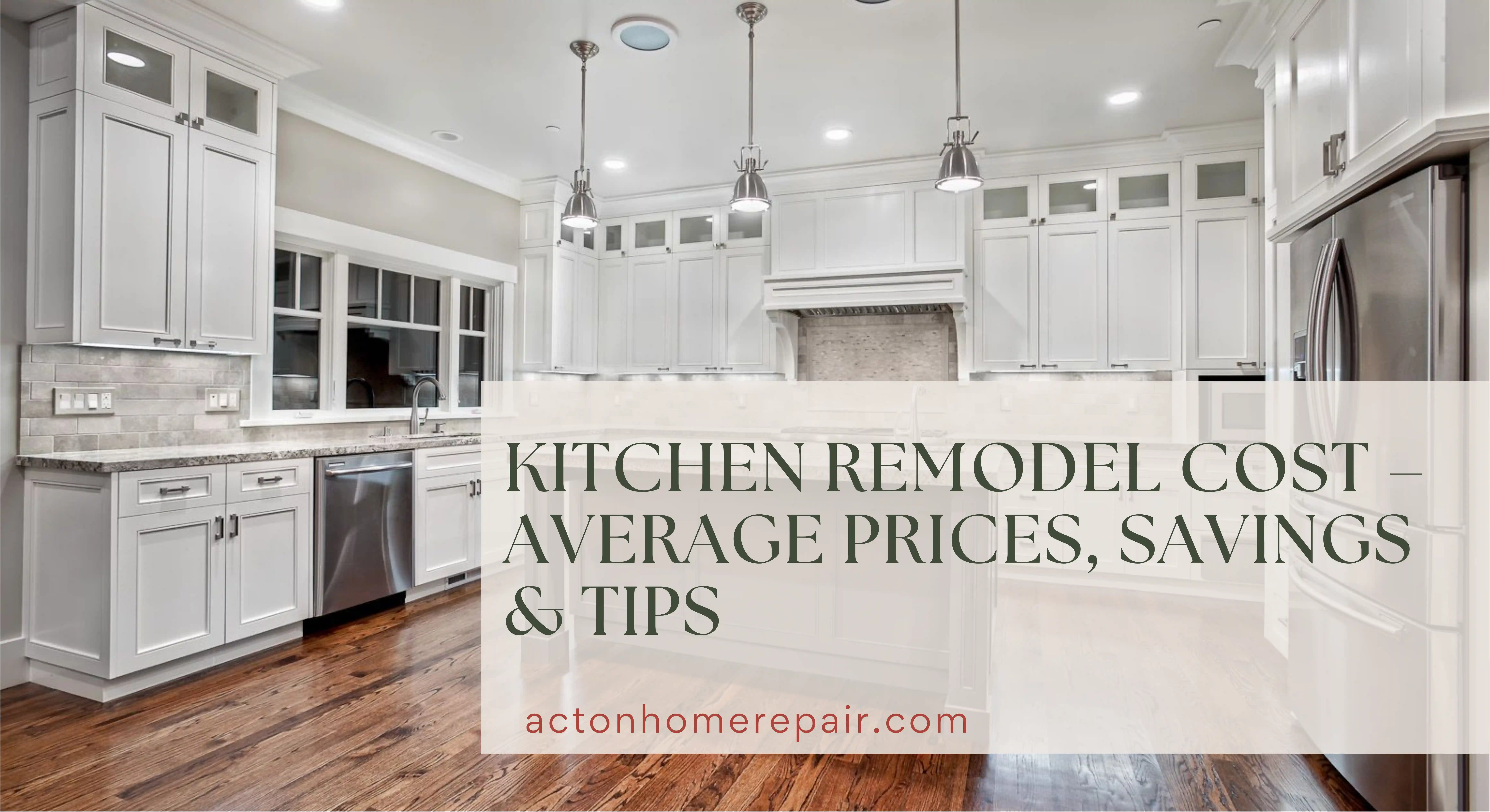 Kitchen Remodel Cost
